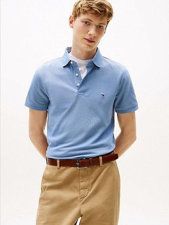 Tommy Hilfiger Polo 1985 de piqu&eacute; con corte slim