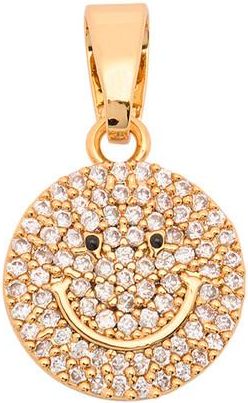 Crystal Haze Ms. Vaxxine 18kt Gold-plated Pendant - One Size