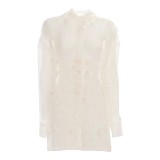 P.A.R.O.S.H. Shirts, female, White, Size: M Sorgente Shirt