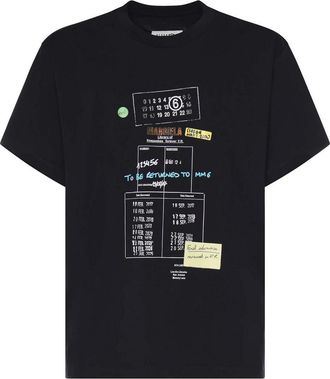 Maison Margiela Printed Cotton T-Shirt