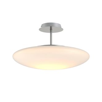 Lindby Lindby L&aacute;mpara De Techo Led gunda En Blanco Vidrio