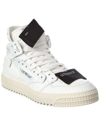 Off-white 3.0 Off Court Canvas & Leather High-Top Sneaker