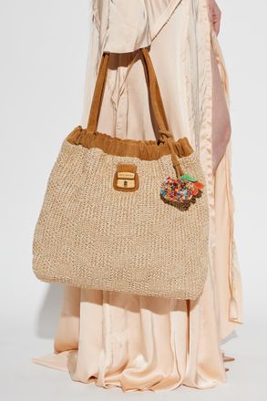 Marc Jacobs Bag With Charms, Womens, Beige