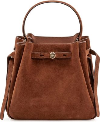 Tory Burch Tassen, Dames, Bruin, ONE Size, Romy Bucket Bag