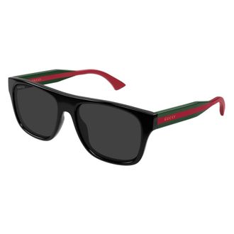 Gucci Gg2119S Zonnebril - unisex - Accessoires - Zwart - Maat: 56 MM Nylon