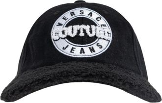 Versace Wollen muts - Dames - Petten - Zwart - ONE Size - Wol - Accessoires