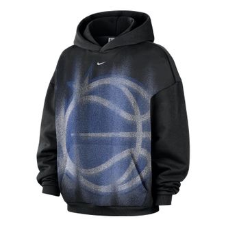 Nike Orlando Magic Standard Issue Fleece Hoodie Black White IQ2568-010