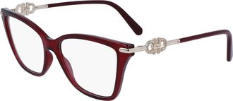 Ferragamo Demo Butterfly Ladies Eyeglasses SF2949R 612 54