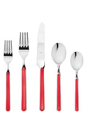Mepra Fantasia 5-Piece Place Setting in Red at Nordstrom