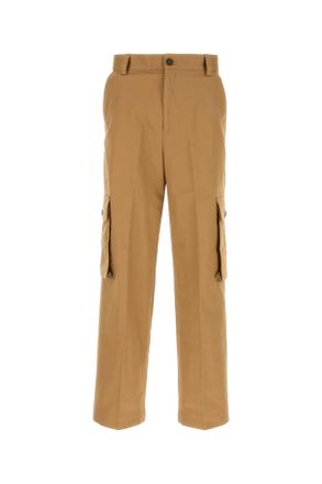 【関税・送料込み】MAISON KITSUNE PANTS BEIGE COTTON PANTS SUIT PANTS | Maison Kitsuné