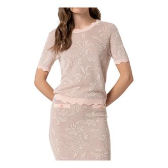 Fracomina Maglia di filo - Dames - Blouses - Roze - M - Overhemden