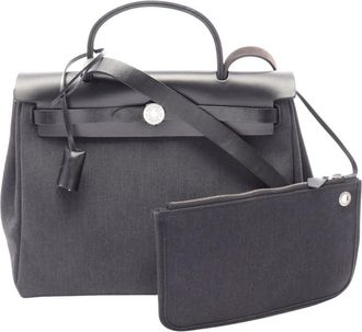 Herm&egrave;s Pre-owned Hermes Toile Herbag Zip 31 Ladies R3Z3930YH50N0ZCP