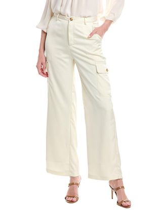 Gracia Satin Wide Leg Pant