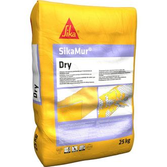 Sika Sika - Mur Dry, Grigio chiaro - Intonaco macroporoso per la deumidificazione di murature - Alta traspirabilit&agrave; - Sacco predosato da 25kg