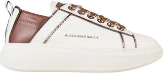 Alexander Smith Wembley Sneaker - Dames - Sneakers - Wit - 36 EU - Leer - Schoenen