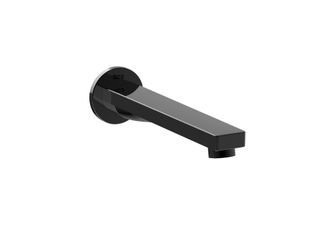 Roca Roca - A5253089cn Aqua Square Ca&ntilde;o De Pared Para Ba&ntilde;era Negro Titanio - Ref: A5253089cn