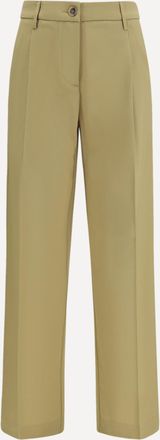 Cruna Pantaloni wide leg in lana vergine Woman 42