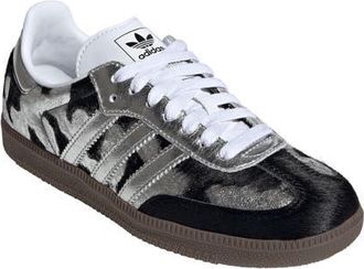 adidas Samba OG Sneaker in Core Black/silver/white at Nordstrom, Size 5.5