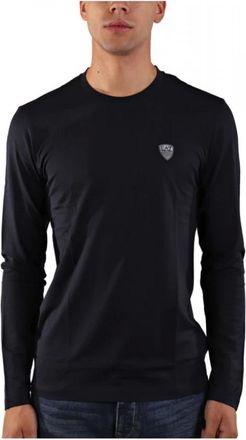 Emporio Armani Emporio Armani Ea7, Tops, Heren, Blauw, M, Armani 7 - Tops > T-shirts