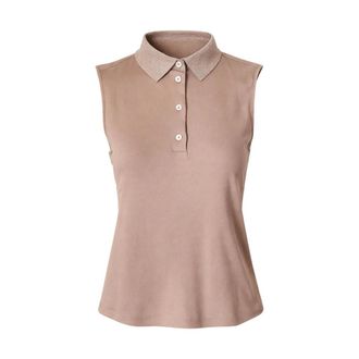 Gran Sasso Polo Shirts - female - Gran Sasso - Polo Shirts - Beige - 3XL - Tops