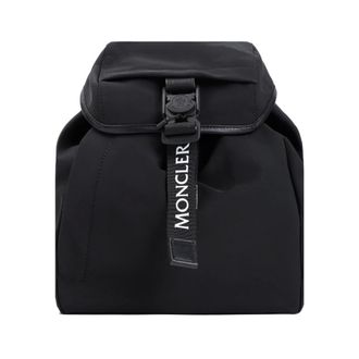 Moncler Black Shopper Backpack - female - Moncler - Backpacks - Black - ONE SIZE - Bags