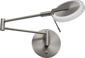 Steinhauer Steinhauer - Aplique De Pared - Turound - Acero - Vidrio Metal