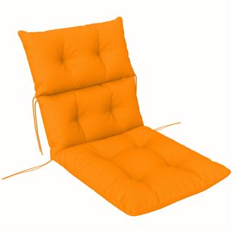 OUTSUNNY Adirondack Chair Cushion Rocking Chair Cushion W/ Ties - Orange | TJ Hughes