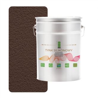 OEM Yeso De Silicona 8017 Para Fachada Exterior, Color Marr&oacute;n Chocolate, 1,5 Mm, 25 Kg