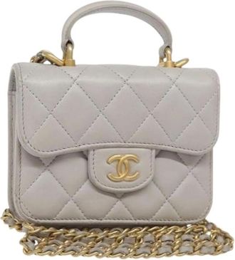 Chanel Mini Borsa a Spalla Pre-owned - - Pre-owned - Donna - Grigio - ONE SIZE