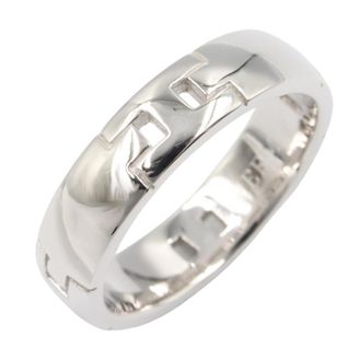 Herm&egrave;s Silver White Gold (18K) Band Ring (Pre-Owned)