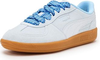 Puma Palermo Shoes Womens Boots Silver Mist/Gum : 10.5 B - Medium, Leather/Textile