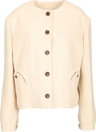 Blaz&eacute; Milano Jassen, Dames, Beige, M, Katoen, Gliss Bolero
