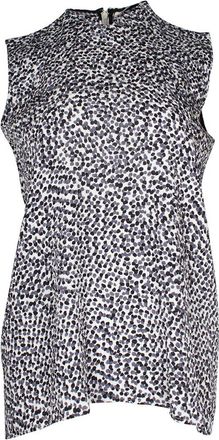Celine Celine Sleeveless Polka Dot Top, Size Fr, 36 (Authentic Pre-Loved)