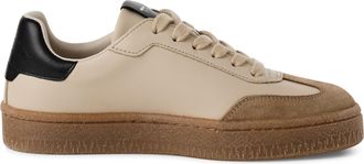 Tamaris Tamaris Dames Beige Suède Mode Veterschoenen