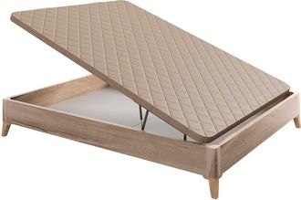 Colchones Aznar Canap&eacute; Abatible Arc&oacute;n De Madera Con Patas Transpirable Altura 34,5 Cm 150x190 Cm - Cambrian