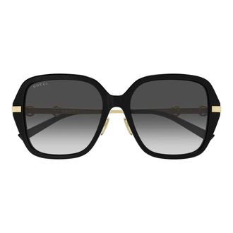Gucci Sunglasses, female, Black, Size: 57 MM Occhiali da sole