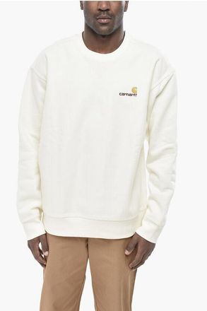 Carhartt Work in Progress Brushed Cotton Crewneck Sweatshirt with Logo size Xl