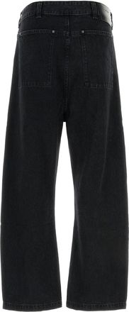 Entire studios Mens Gem Jeans Black Cotton