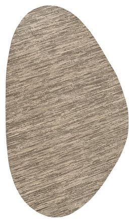 Jonathan Y Designs Callan Modern Rustic Abstract Indoor/Outdoor Shaped Area Rug in Beige/brown at Nordstrom, Size 8Ft 0In X 10Ft 0In
