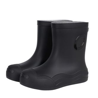 Generic Rain Boots For Women Slip Outdoor Casual Short Boots For Hiking Camping Daily Water Activities Comfortable Lightweight Ladies Waterproof Fashion Short