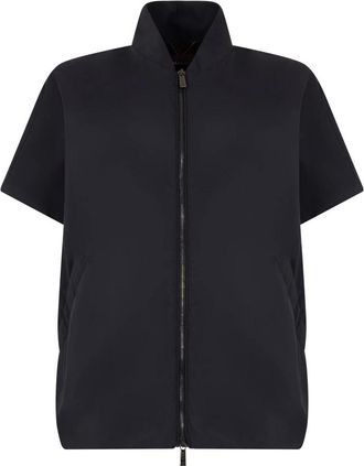 Moorer Chaqueta Corta Dalia - Jackets - Mujer - Azul - S