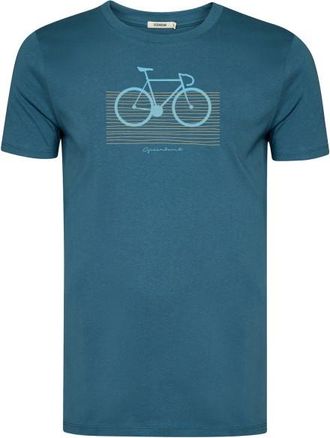 Greenbomb Bike Bars Guide T-Shirt T-Shirt f&uuml;r Herren | blau