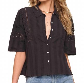 Heartloom Carmen Top In Black