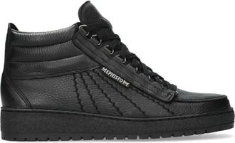 Mephisto Rainbow Mid Heren Enkellaars - Heren - Sneakers - Zwart - 47 EU - Schoenen