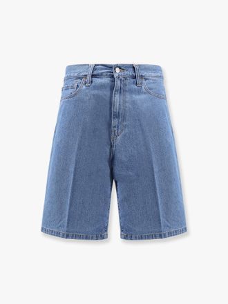 Carhartt Work in Progress Landon denim shorts with Logo patch - CARHARTT WIP - gender_Man
