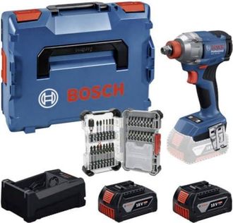 Bosch Powertools Bosch Gdx 18v-285 (l) + 2x 5.0ah + Gal 18v-80 + 31tlg Bitset
