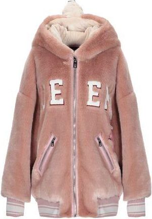 Dolce & Gabbana ROPA DE ABRIGO - Borreguito y pelo ecol&oacute;gico en YOOX.COM