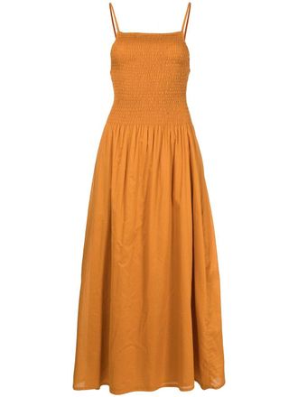 Faithfull The Brand Abito midi Nolie - Arancione