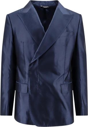 Dolce & Gabbana Blazers - Heren - Blazers - Blauw - M - Jassen