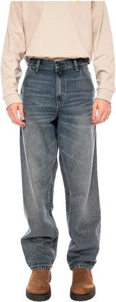 Carhartt Work in Progress Single Knee Pant - Heren - Regular Fit Jeans - Blauw - W36 L32 - Katoen - Jeans
